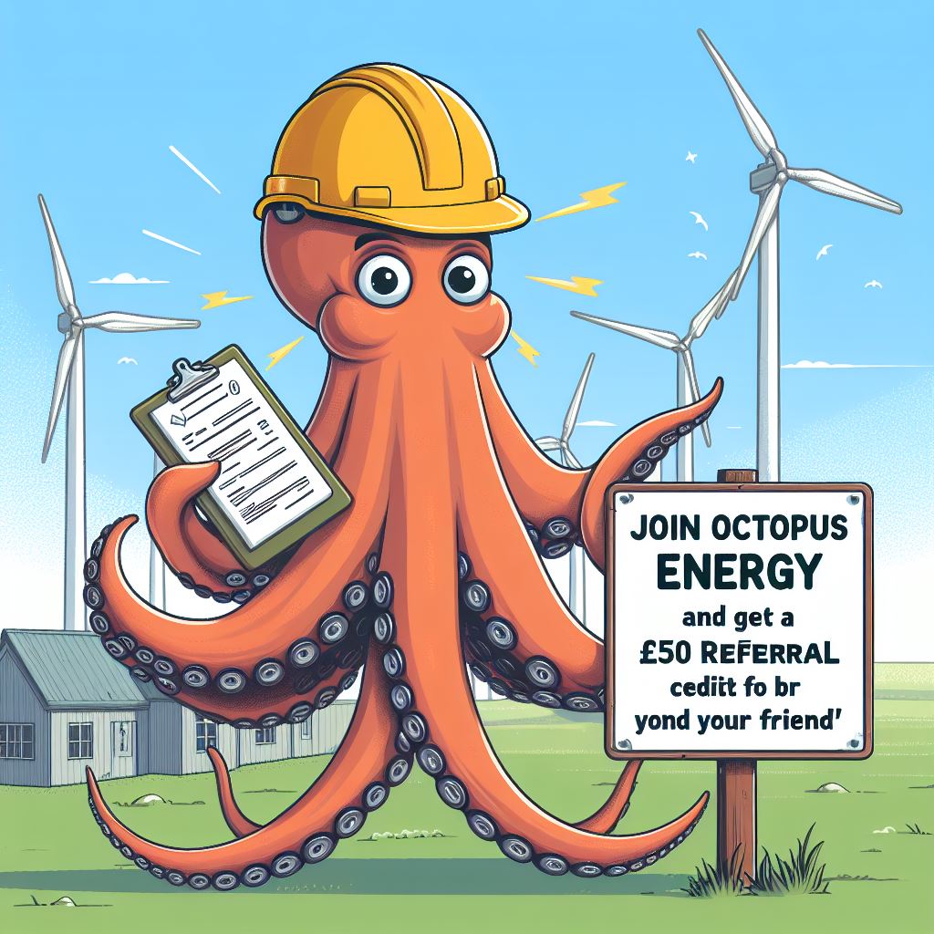 Get your £50 Octopus Referral Credit link here!